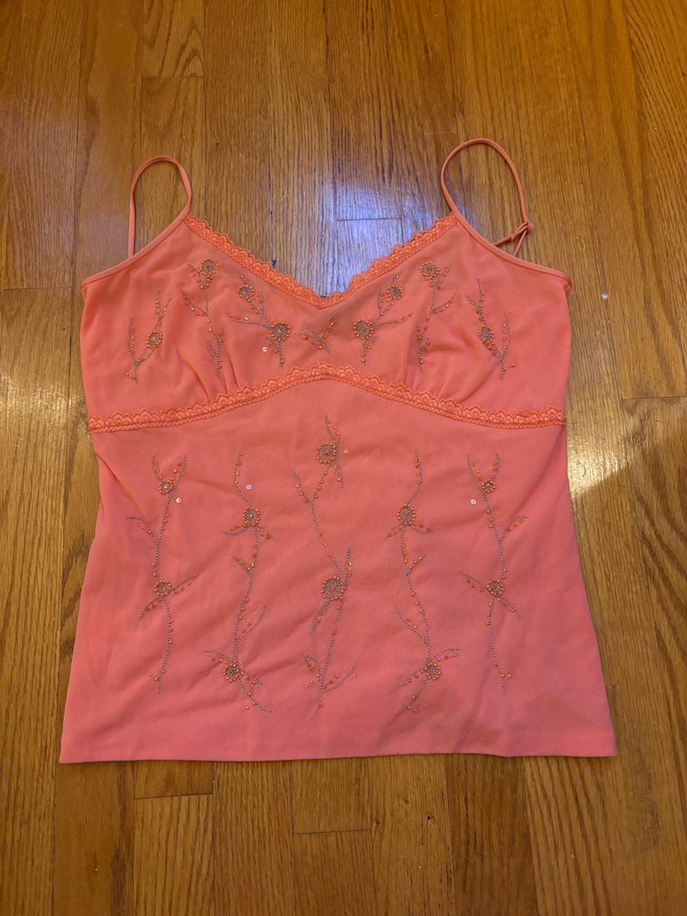 Vintage Ann Taylor Beaded Tank Top